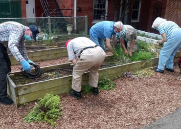 Gardening With Our Residents
