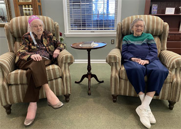 Three Residents at Helen Purcell Celebrate Special Birthday Milestone