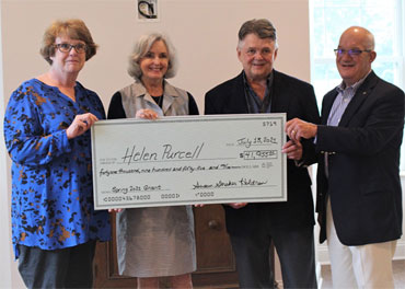 Helen Purcell receives support for its renovation project in the form of a grant from the J.W. and M.H. Straker Foundation